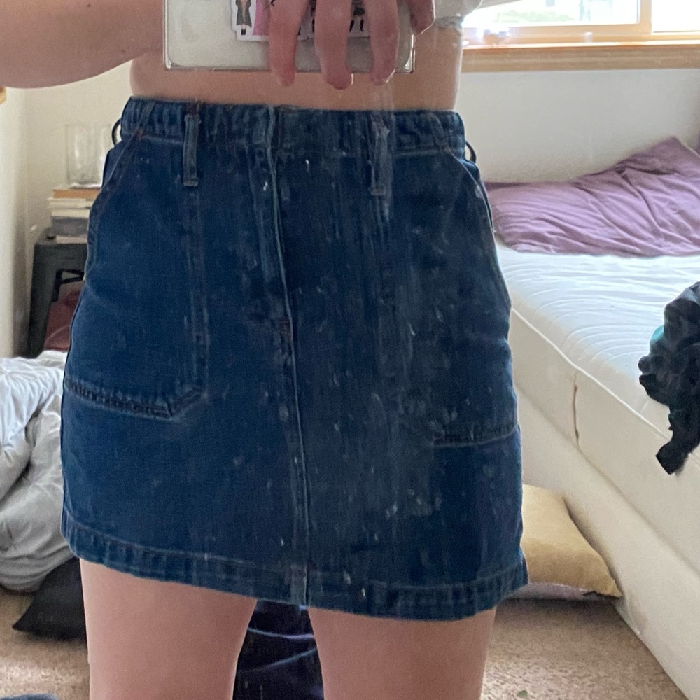 the greatest denim skirt.